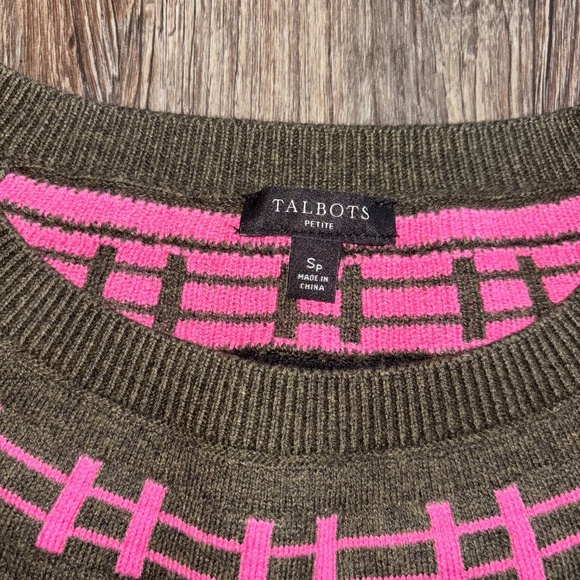 Talbots small petite adorable sheep sweater so soft! - Picture 7 of 10